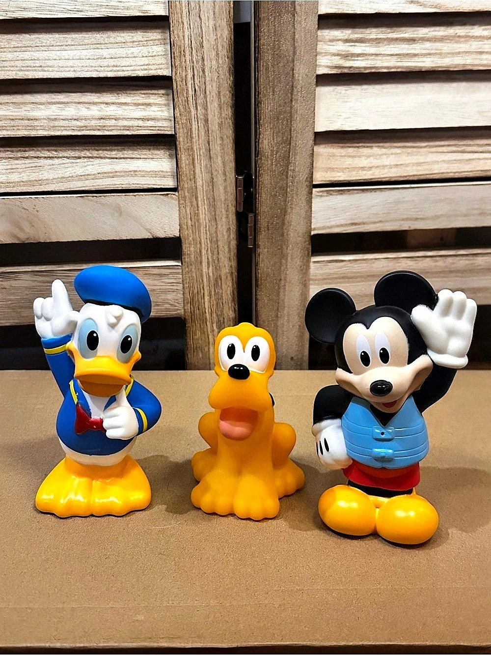 Disney Character Figure Set Donald Pluto Mickey